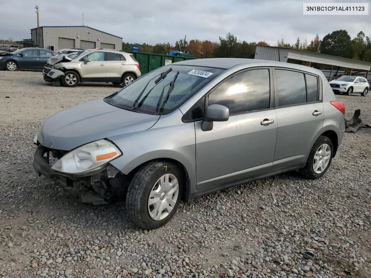 2010 Nissan Versa S VIN: 3N1BC1CP1AL411123 Lot: 78265624