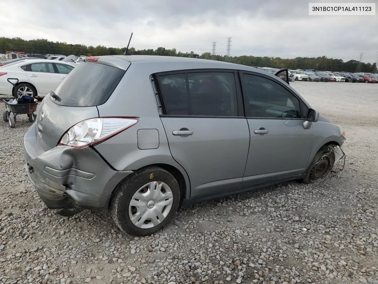 2010 Nissan Versa S VIN: 3N1BC1CP1AL411123 Lot: 78265624