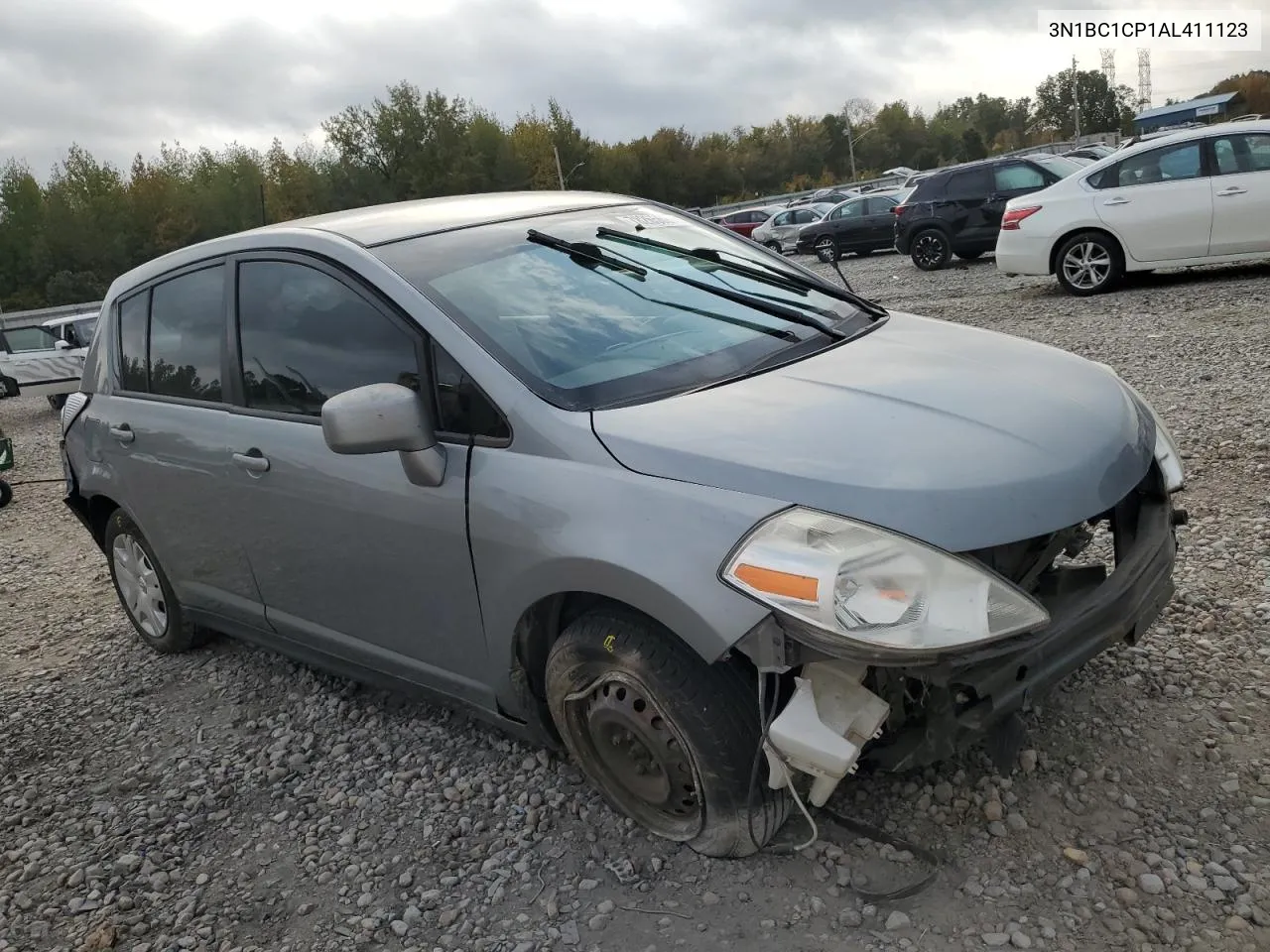 2010 Nissan Versa S VIN: 3N1BC1CP1AL411123 Lot: 78265624