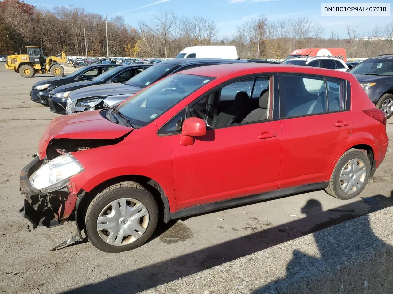 2010 Nissan Versa S VIN: 3N1BC1CP9AL407210 Lot: 78444194