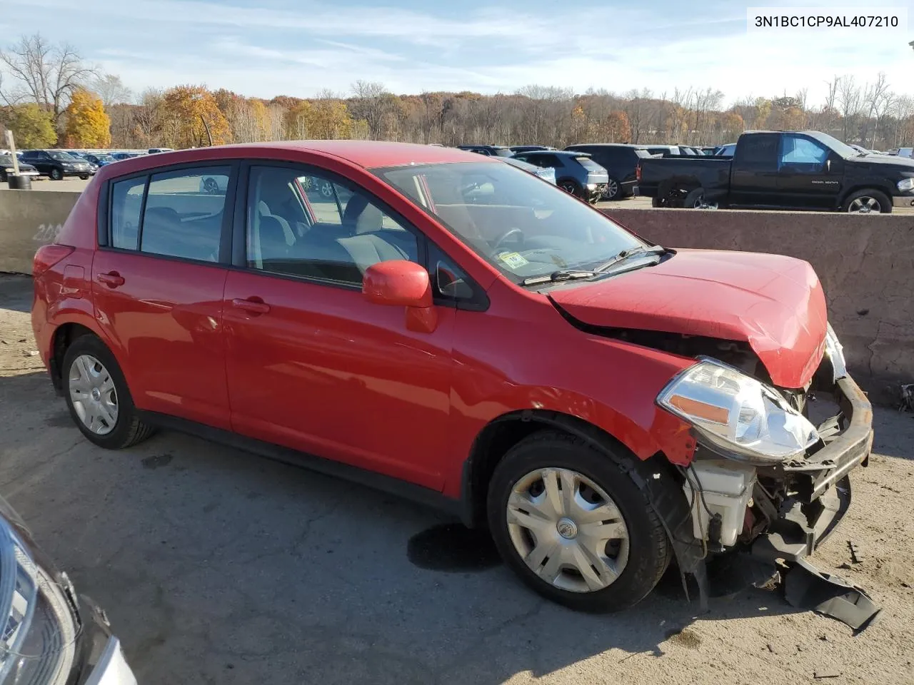 2010 Nissan Versa S VIN: 3N1BC1CP9AL407210 Lot: 78444194