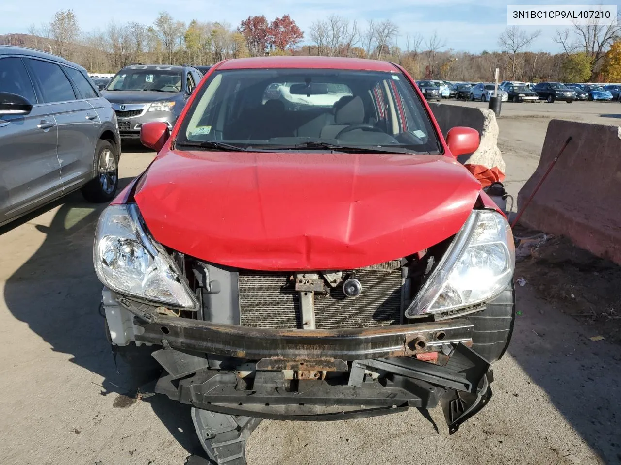 2010 Nissan Versa S VIN: 3N1BC1CP9AL407210 Lot: 78444194