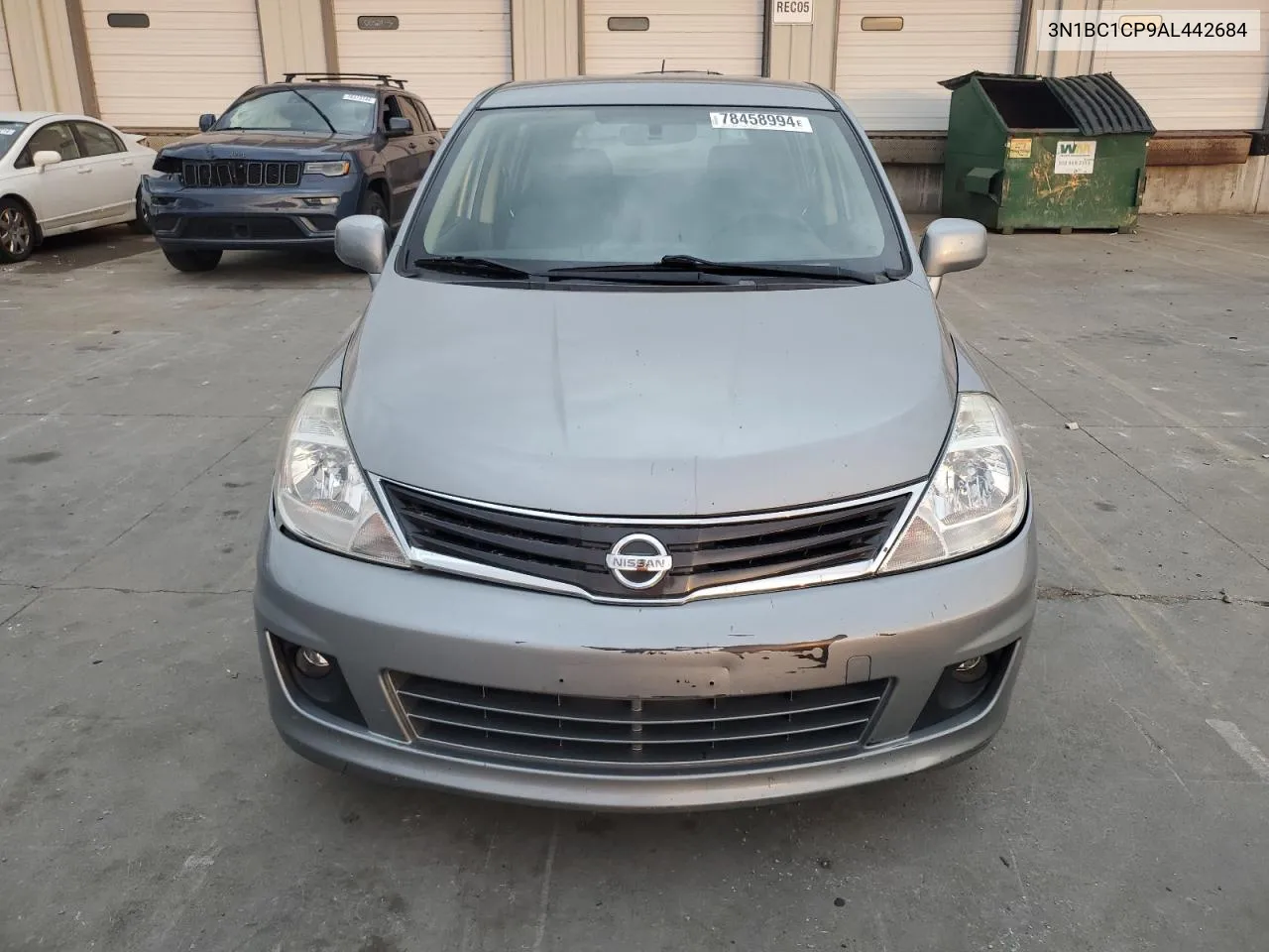 2010 Nissan Versa S VIN: 3N1BC1CP9AL442684 Lot: 78458994