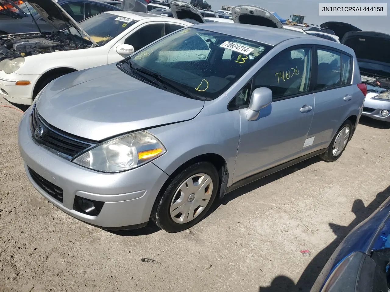 2010 Nissan Versa S VIN: 3N1BC1CP9AL444158 Lot: 78824714