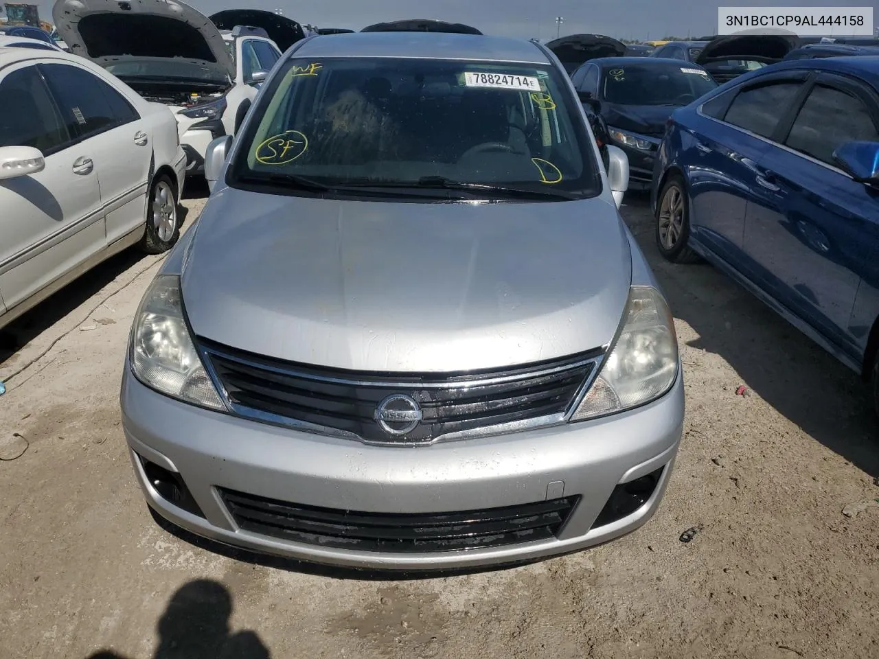 2010 Nissan Versa S VIN: 3N1BC1CP9AL444158 Lot: 78824714