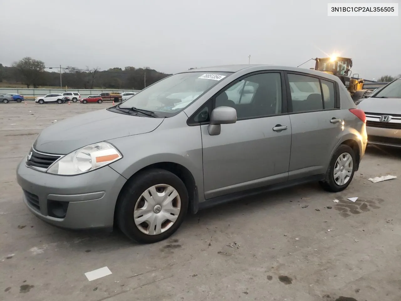 2010 Nissan Versa S VIN: 3N1BC1CP2AL356505 Lot: 78851354