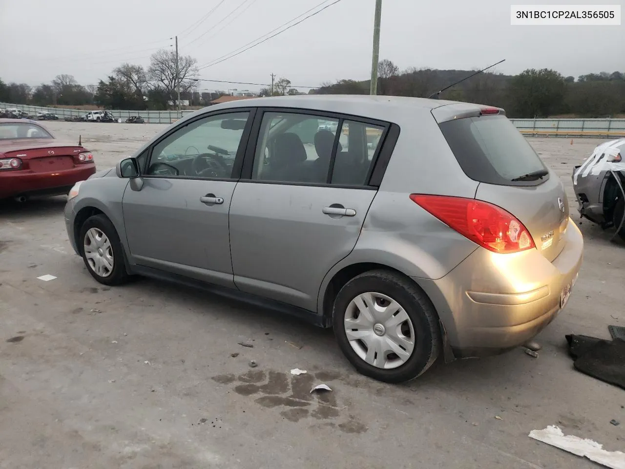 2010 Nissan Versa S VIN: 3N1BC1CP2AL356505 Lot: 78851354