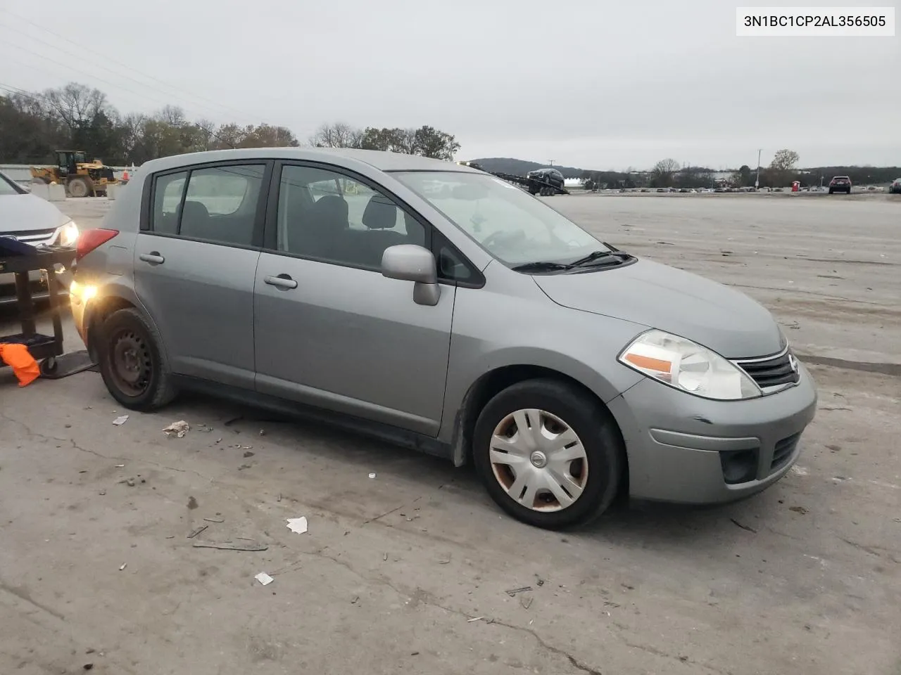 2010 Nissan Versa S VIN: 3N1BC1CP2AL356505 Lot: 78851354