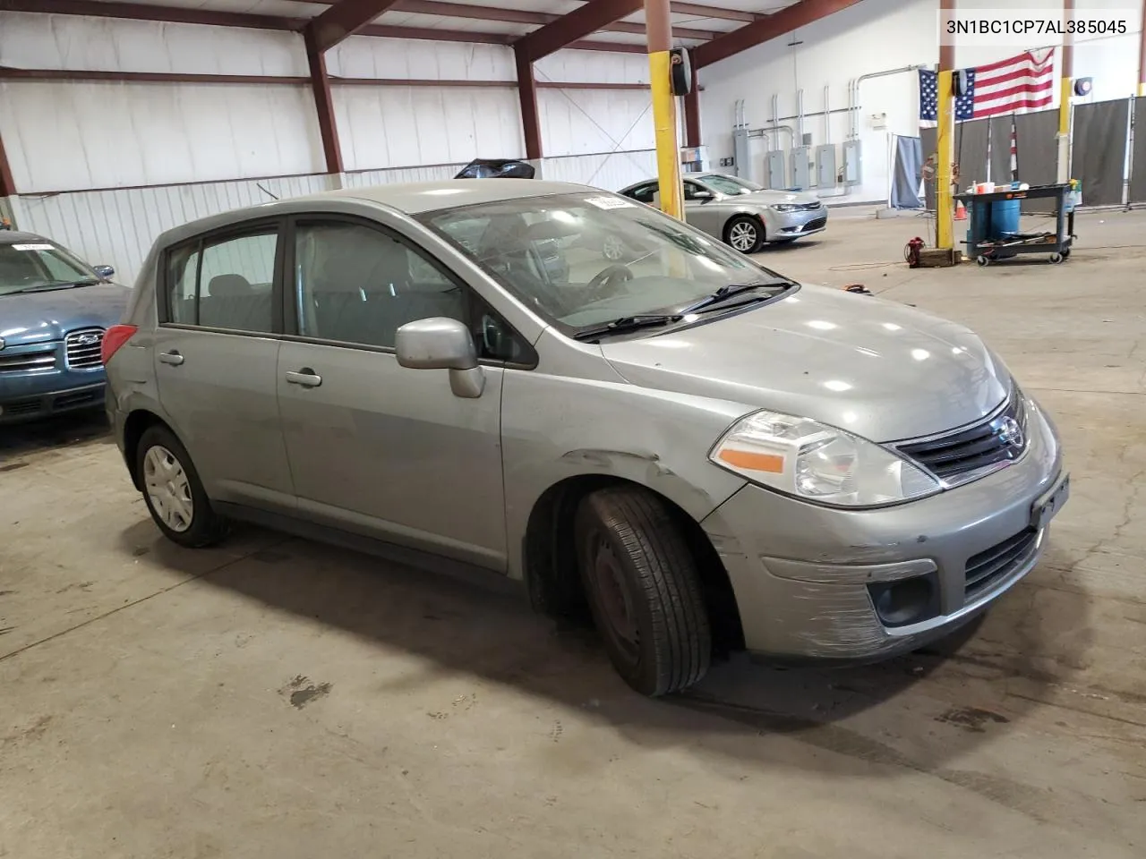 2010 Nissan Versa S VIN: 3N1BC1CP7AL385045 Lot: 78889294