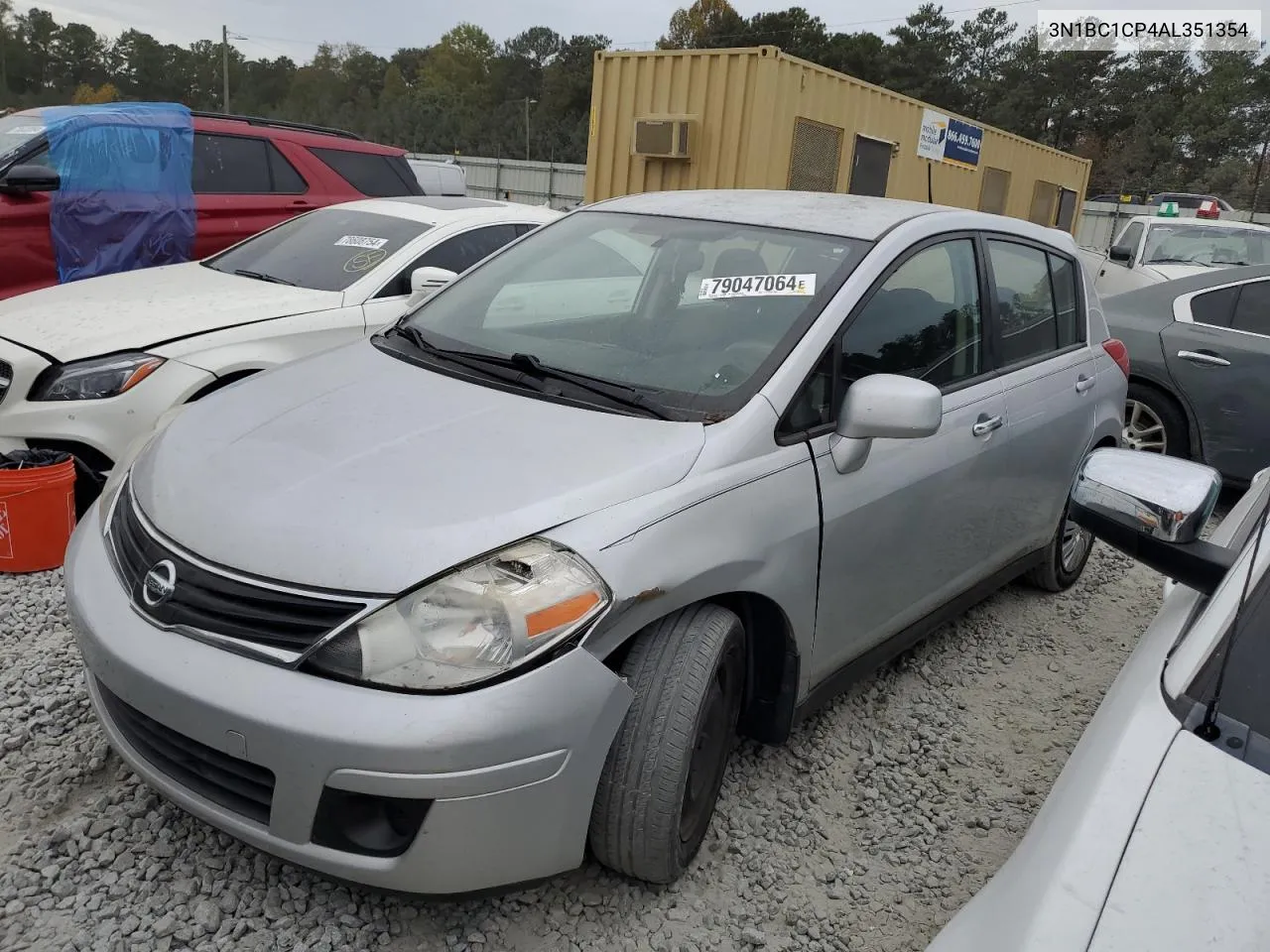 2010 Nissan Versa S VIN: 3N1BC1CP4AL351354 Lot: 79047064