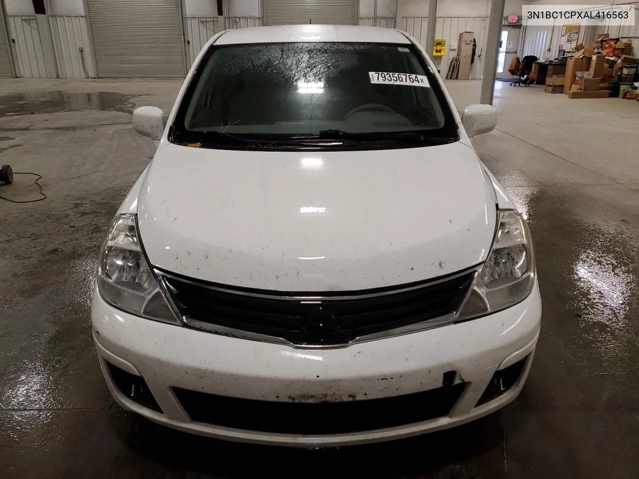 3N1BC1CPXAL416563 2010 Nissan Versa S