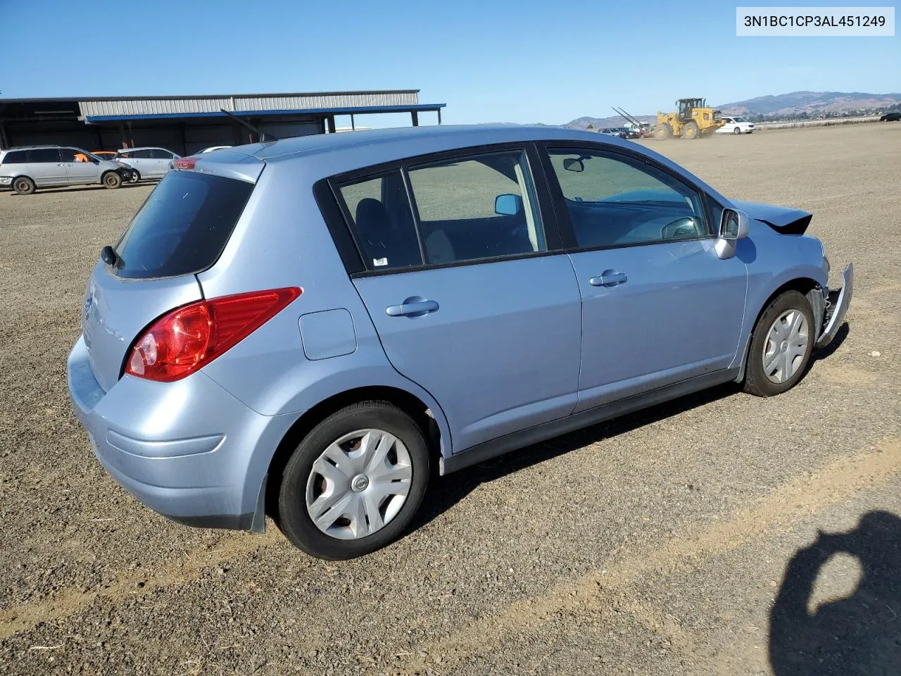 2010 Nissan Versa S VIN: 3N1BC1CP3AL451249 Lot: 79515744