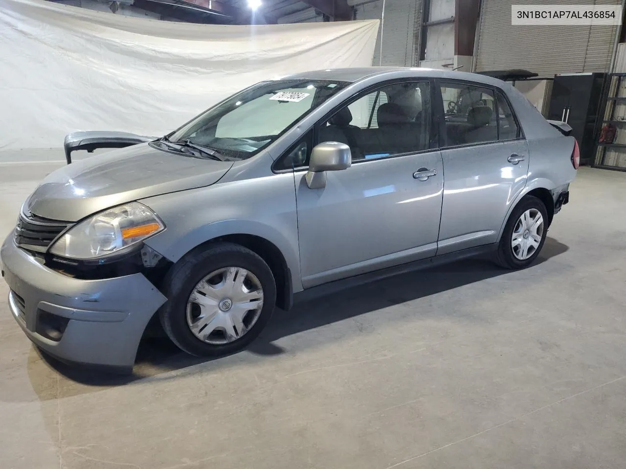 2010 Nissan Versa S VIN: 3N1BC1AP7AL436854 Lot: 79779054