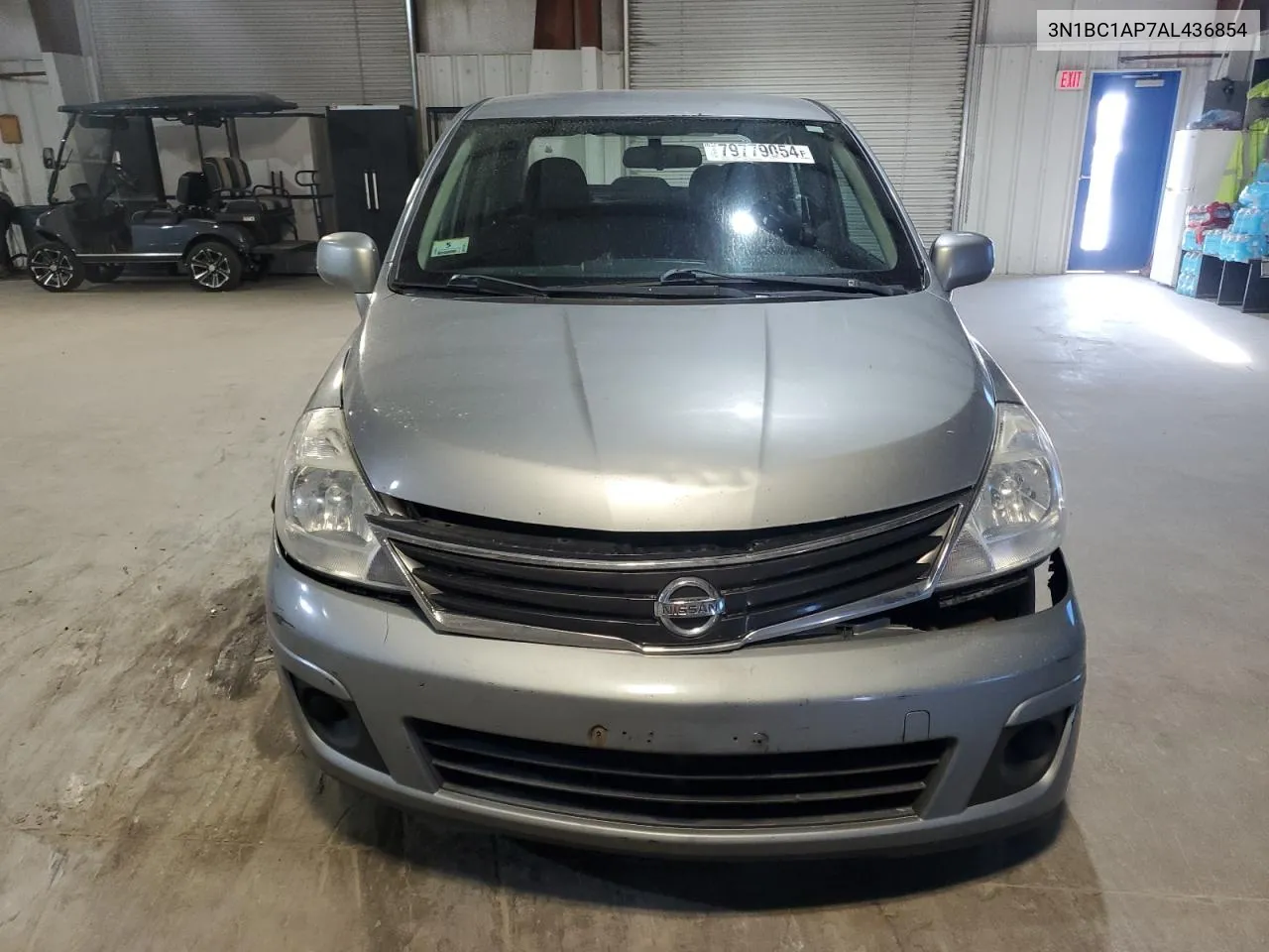 2010 Nissan Versa S VIN: 3N1BC1AP7AL436854 Lot: 79779054