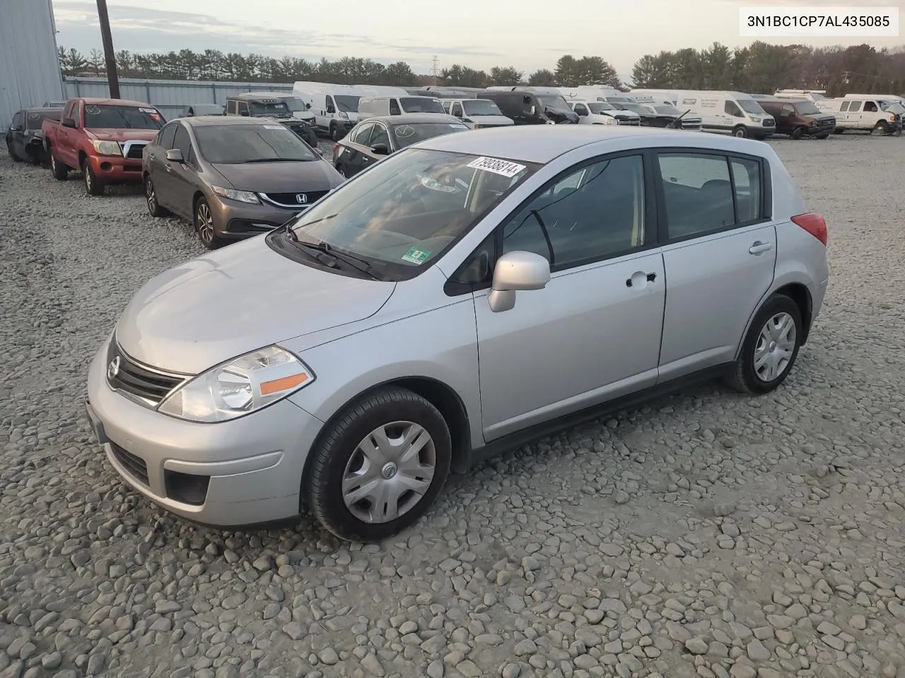 2010 Nissan Versa S VIN: 3N1BC1CP7AL435085 Lot: 79938814