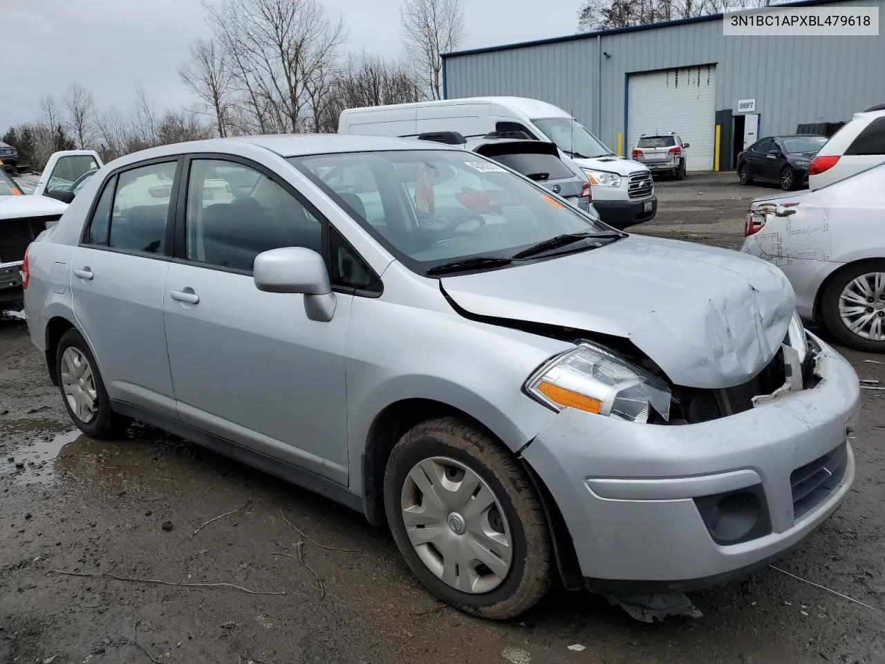 3N1BC1APXBL479618 2011 Nissan Versa S