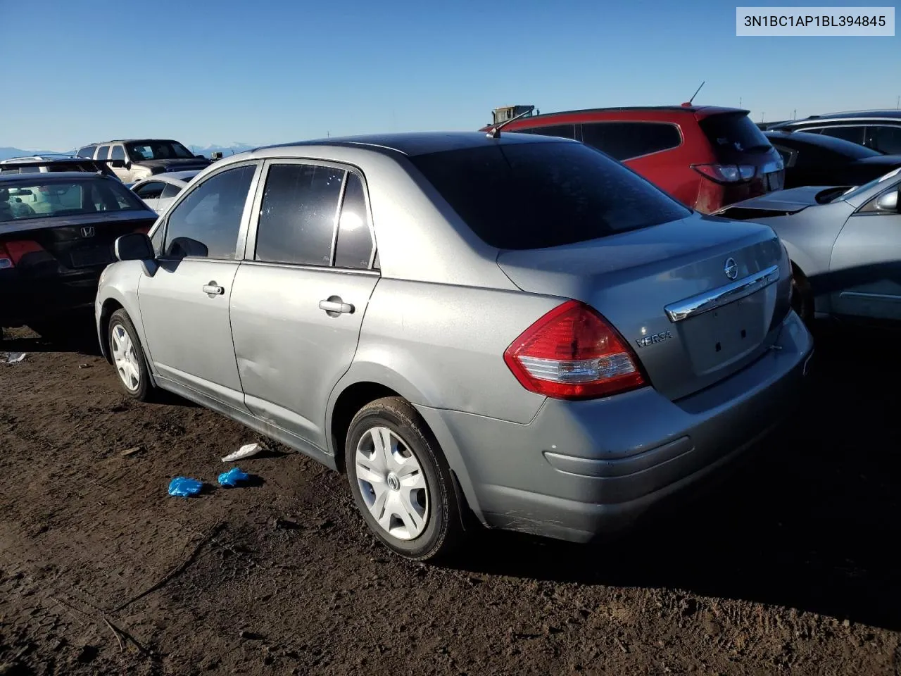 3N1BC1AP1BL394845 2011 Nissan Versa S