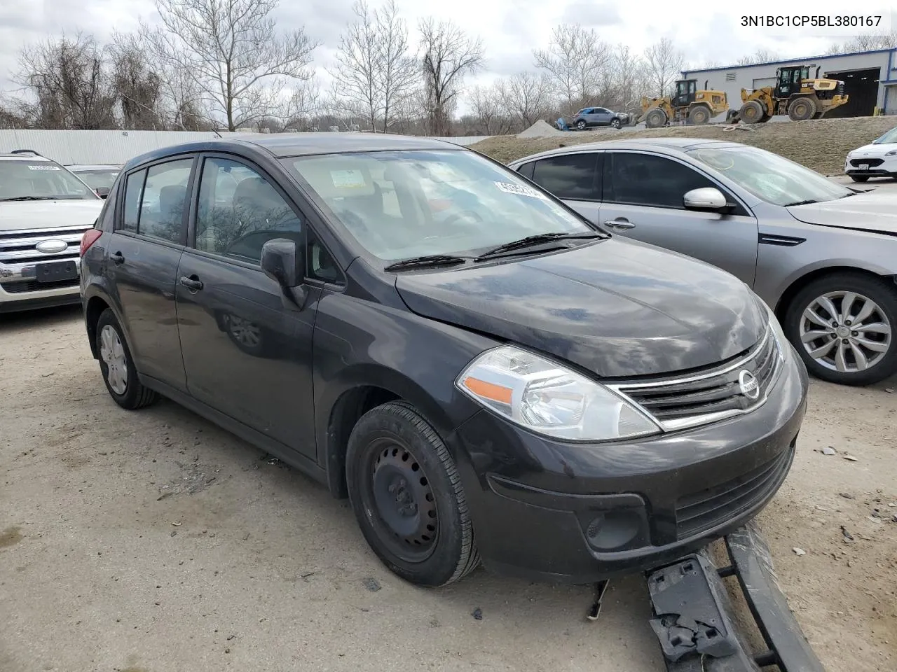 3N1BC1CP5BL380167 2011 Nissan Versa S