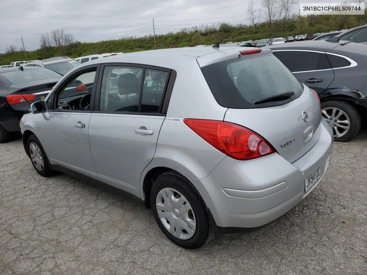 2011 Nissan Versa S VIN: 3N1BC1CP6BL509744 Lot: 48616544