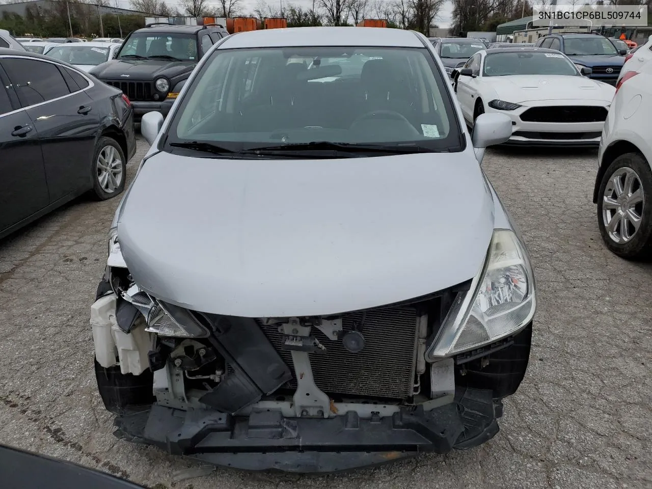 2011 Nissan Versa S VIN: 3N1BC1CP6BL509744 Lot: 48616544