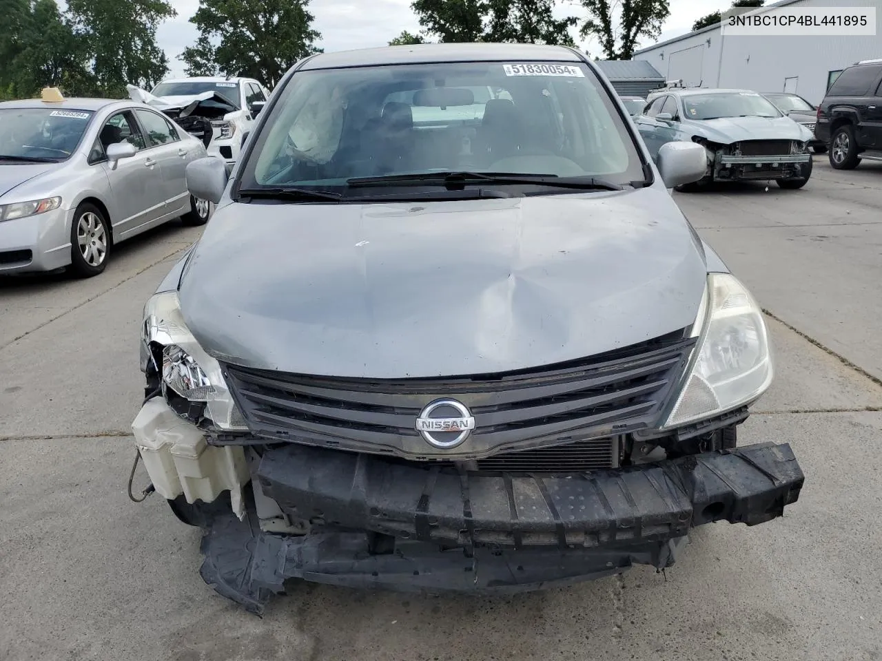 2011 Nissan Versa S VIN: 3N1BC1CP4BL441895 Lot: 51830054