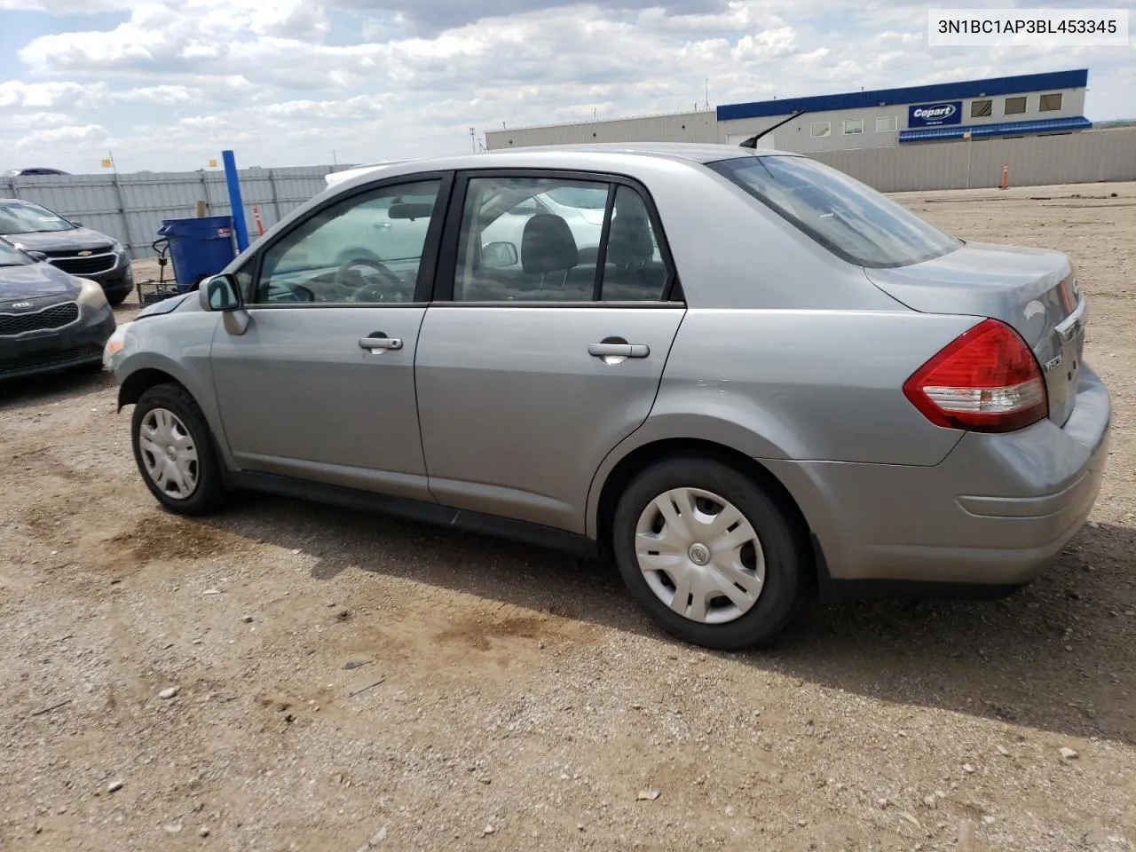 2011 Nissan Versa S VIN: 3N1BC1AP3BL453345 Lot: 54645874