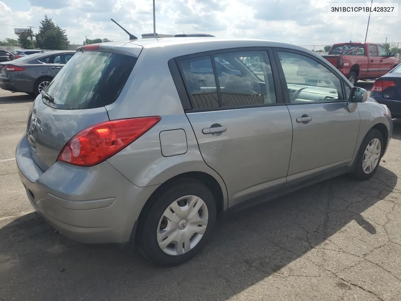 2011 Nissan Versa S VIN: 3N1BC1CP1BL428327 Lot: 55106324