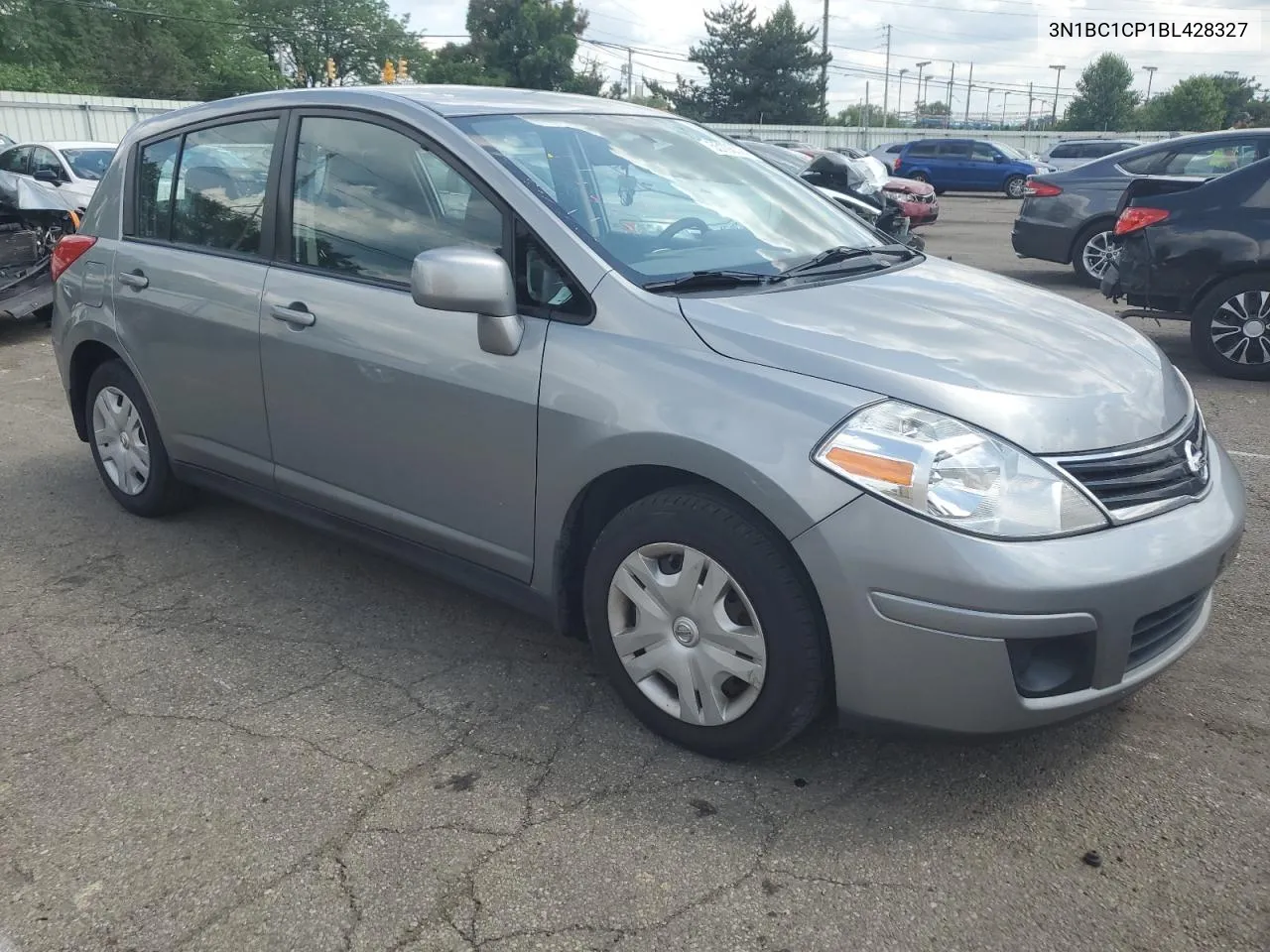 2011 Nissan Versa S VIN: 3N1BC1CP1BL428327 Lot: 55106324