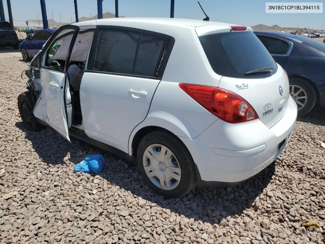 2011 Nissan Versa S VIN: 3N1BC1CP1BL394115 Lot: 59367624