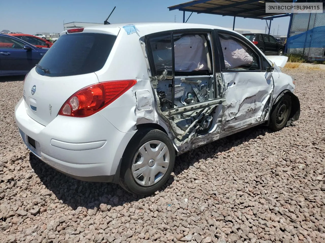 2011 Nissan Versa S VIN: 3N1BC1CP1BL394115 Lot: 59367624