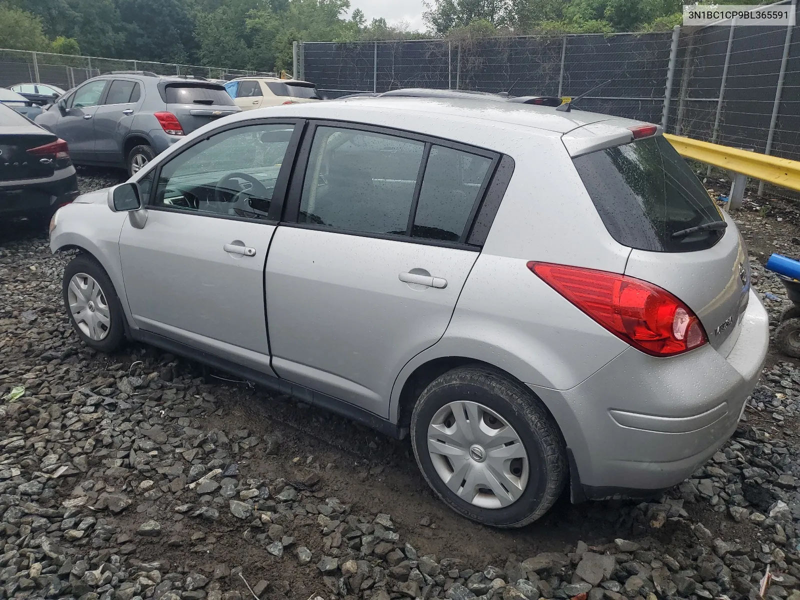 2011 Nissan Versa S VIN: 3N1BC1CP9BL365591 Lot: 62724854