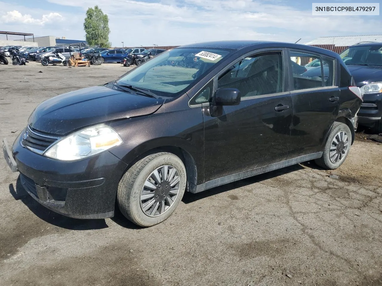 2011 Nissan Versa S VIN: 3N1BC1CP9BL479297 Lot: 63082414