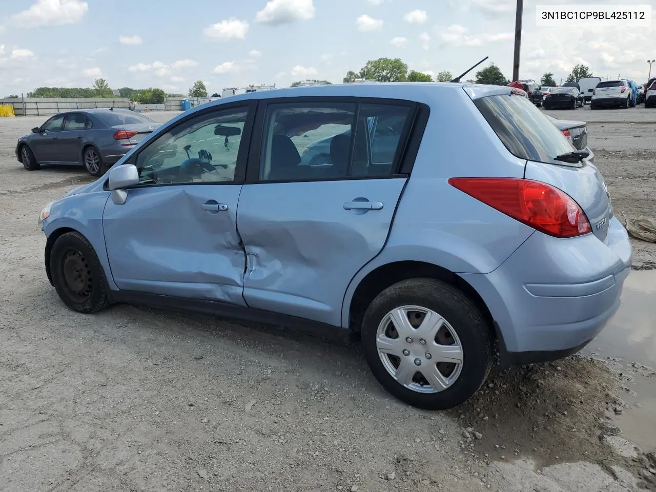 2011 Nissan Versa S VIN: 3N1BC1CP9BL425112 Lot: 63140024