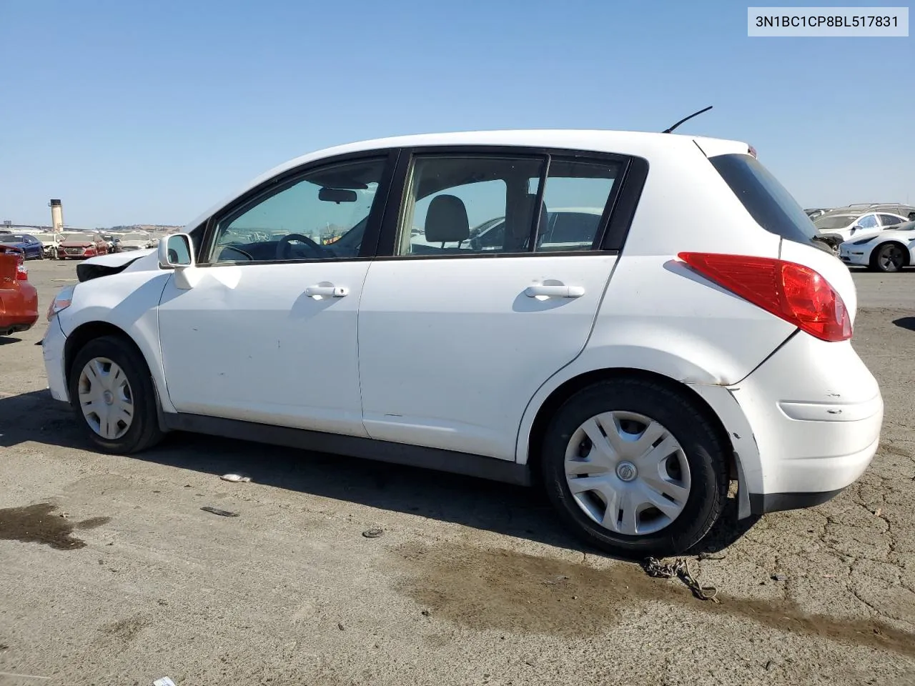 2011 Nissan Versa S VIN: 3N1BC1CP8BL517831 Lot: 63971724