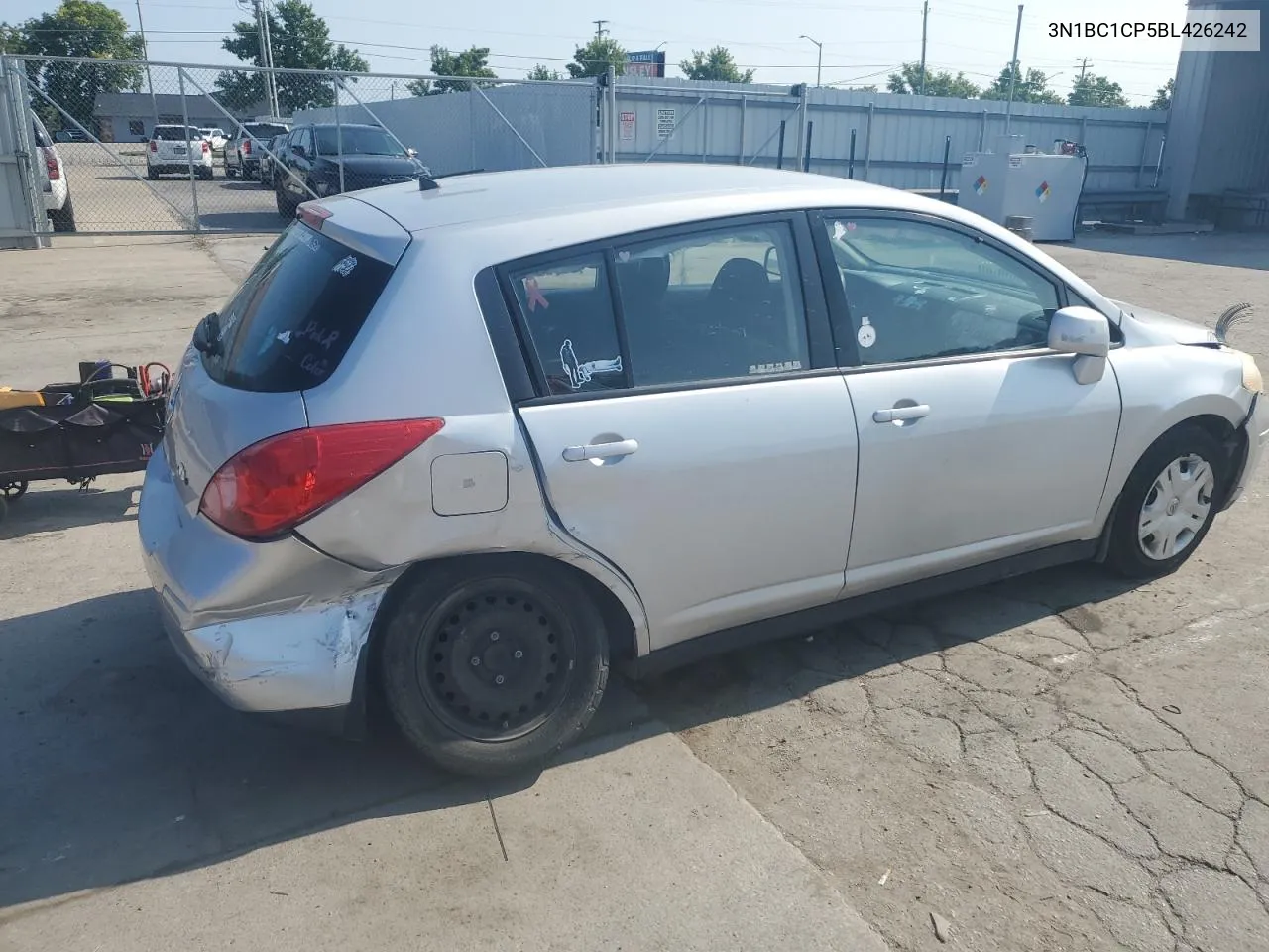 2011 Nissan Versa S VIN: 3N1BC1CP5BL426242 Lot: 64298154