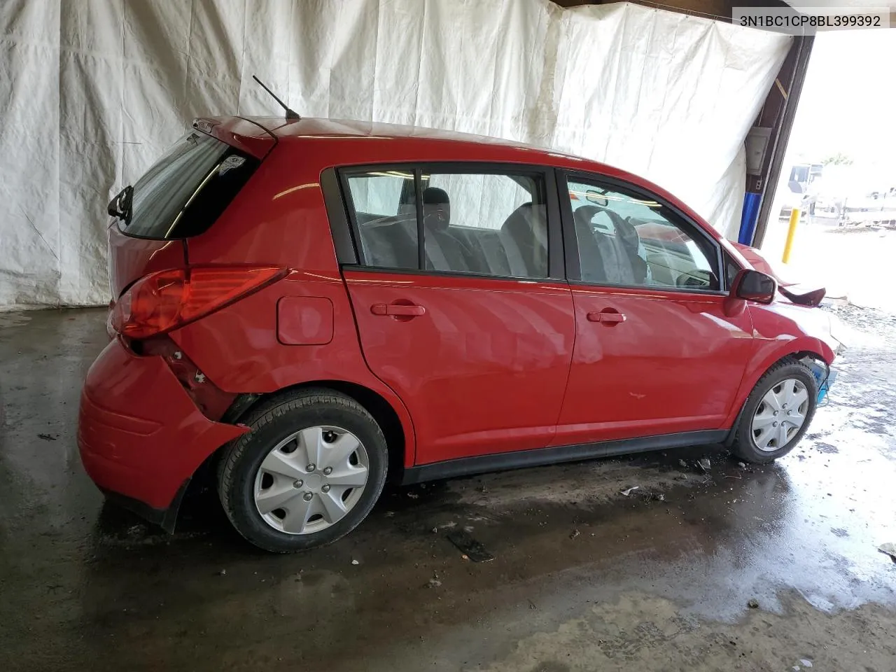 2011 Nissan Versa S VIN: 3N1BC1CP8BL399392 Lot: 64668054