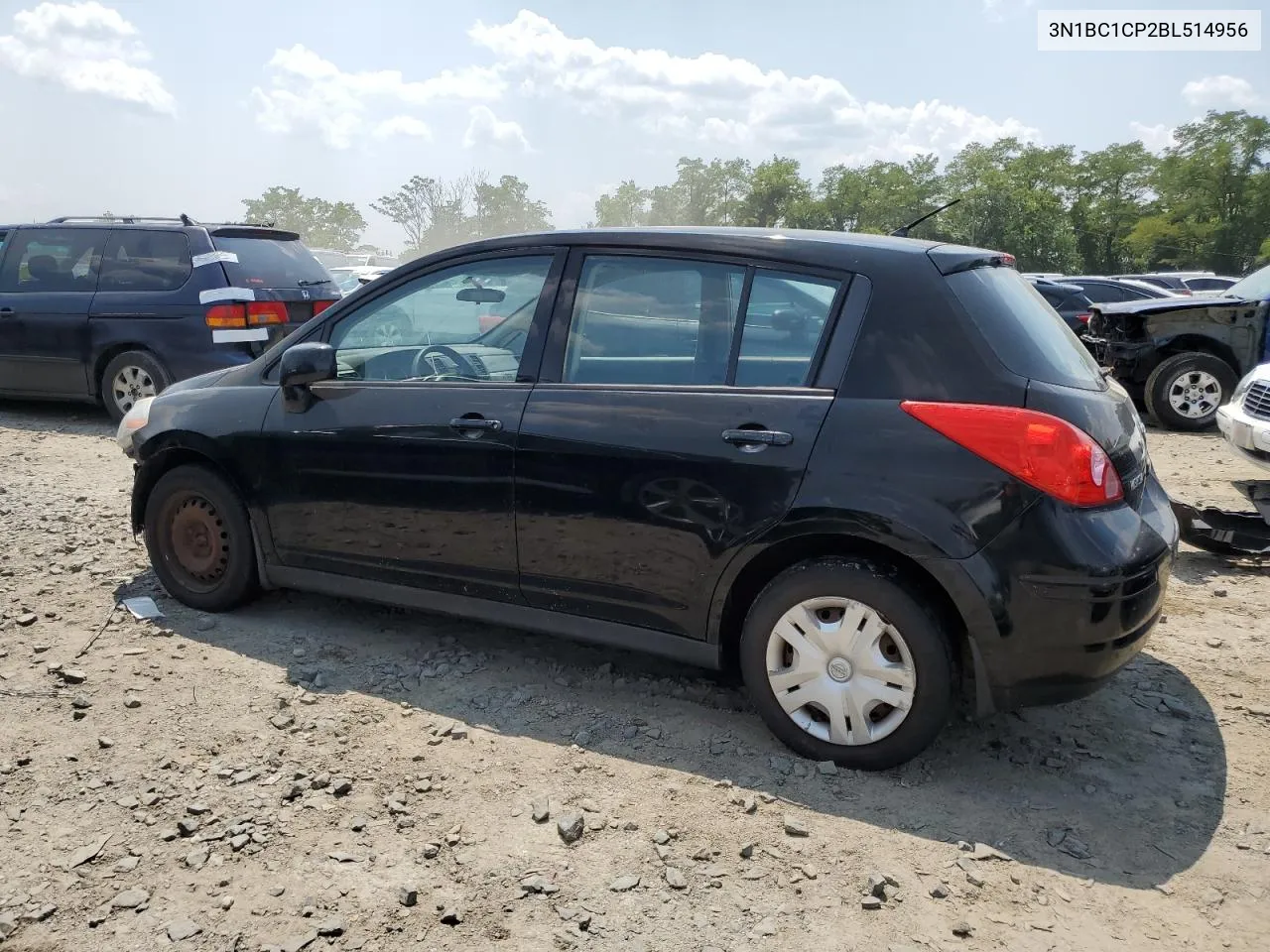 2011 Nissan Versa S VIN: 3N1BC1CP2BL514956 Lot: 65272654