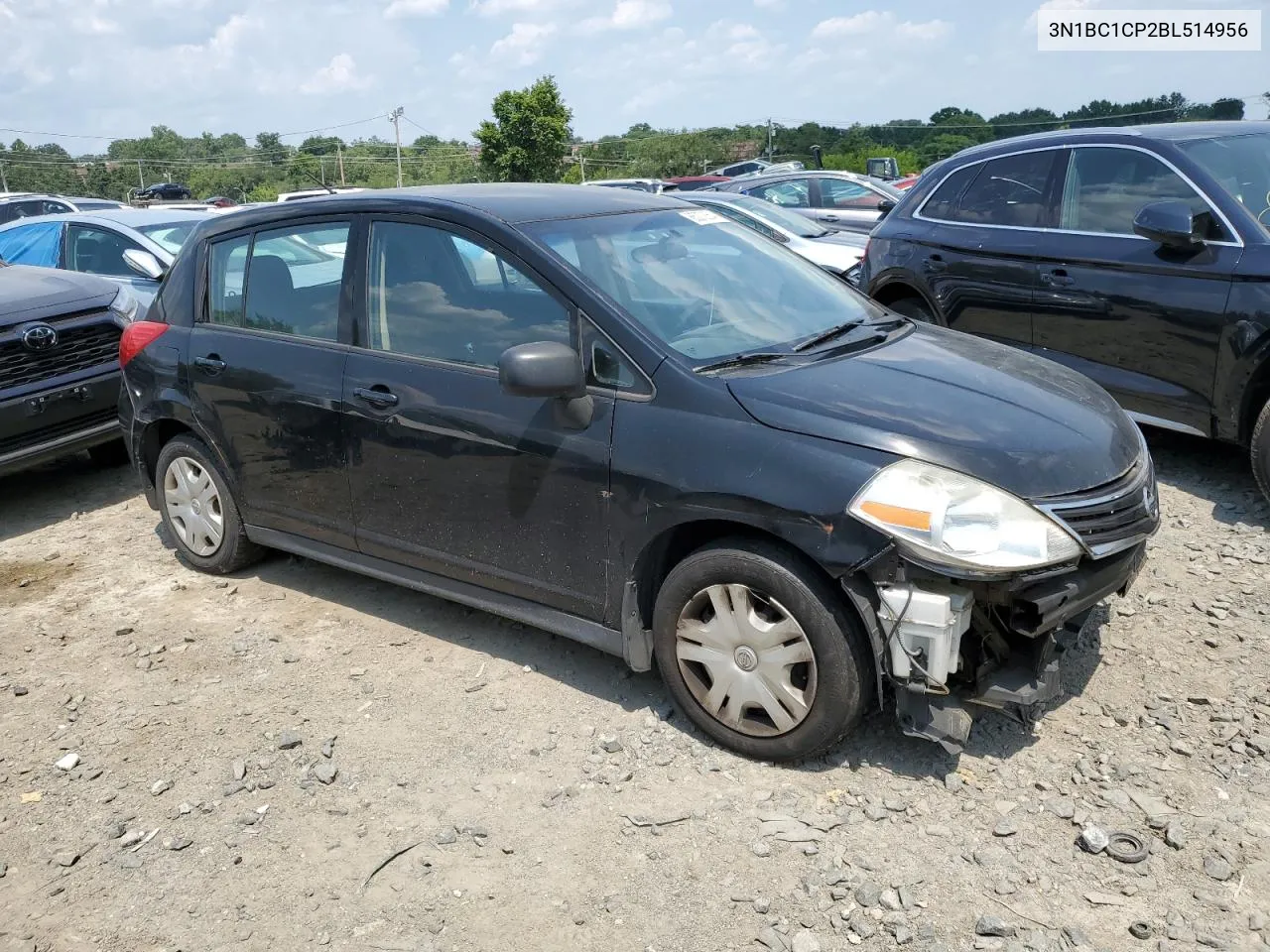 2011 Nissan Versa S VIN: 3N1BC1CP2BL514956 Lot: 65272654