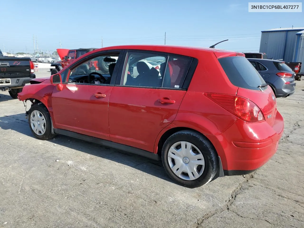 2011 Nissan Versa S VIN: 3N1BC1CP6BL407277 Lot: 65408714