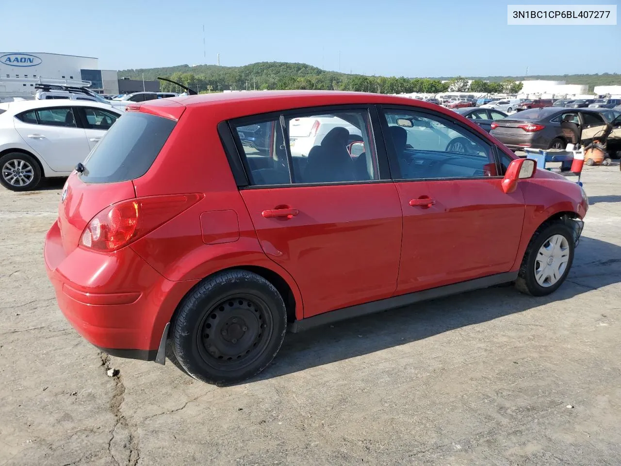 2011 Nissan Versa S VIN: 3N1BC1CP6BL407277 Lot: 65408714