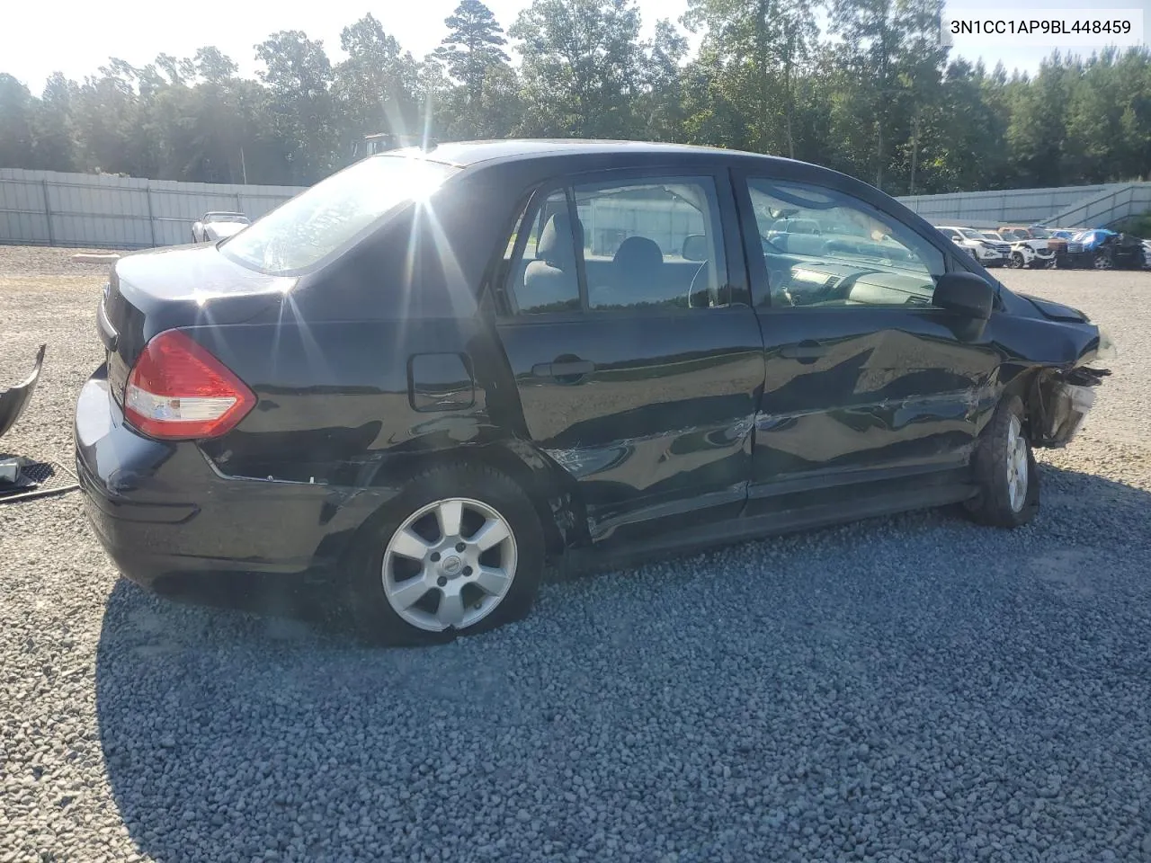 2011 Nissan Versa S VIN: 3N1CC1AP9BL448459 Lot: 65566264