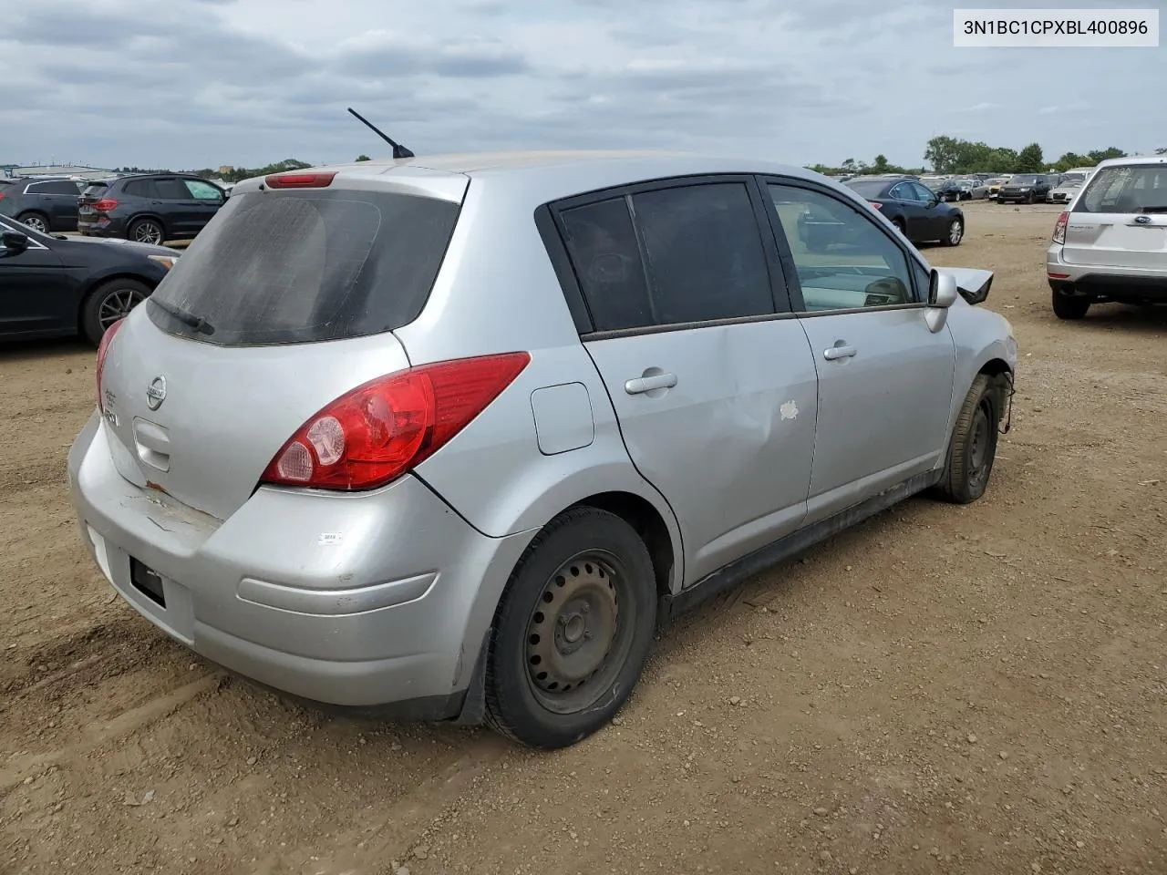 3N1BC1CPXBL400896 2011 Nissan Versa S