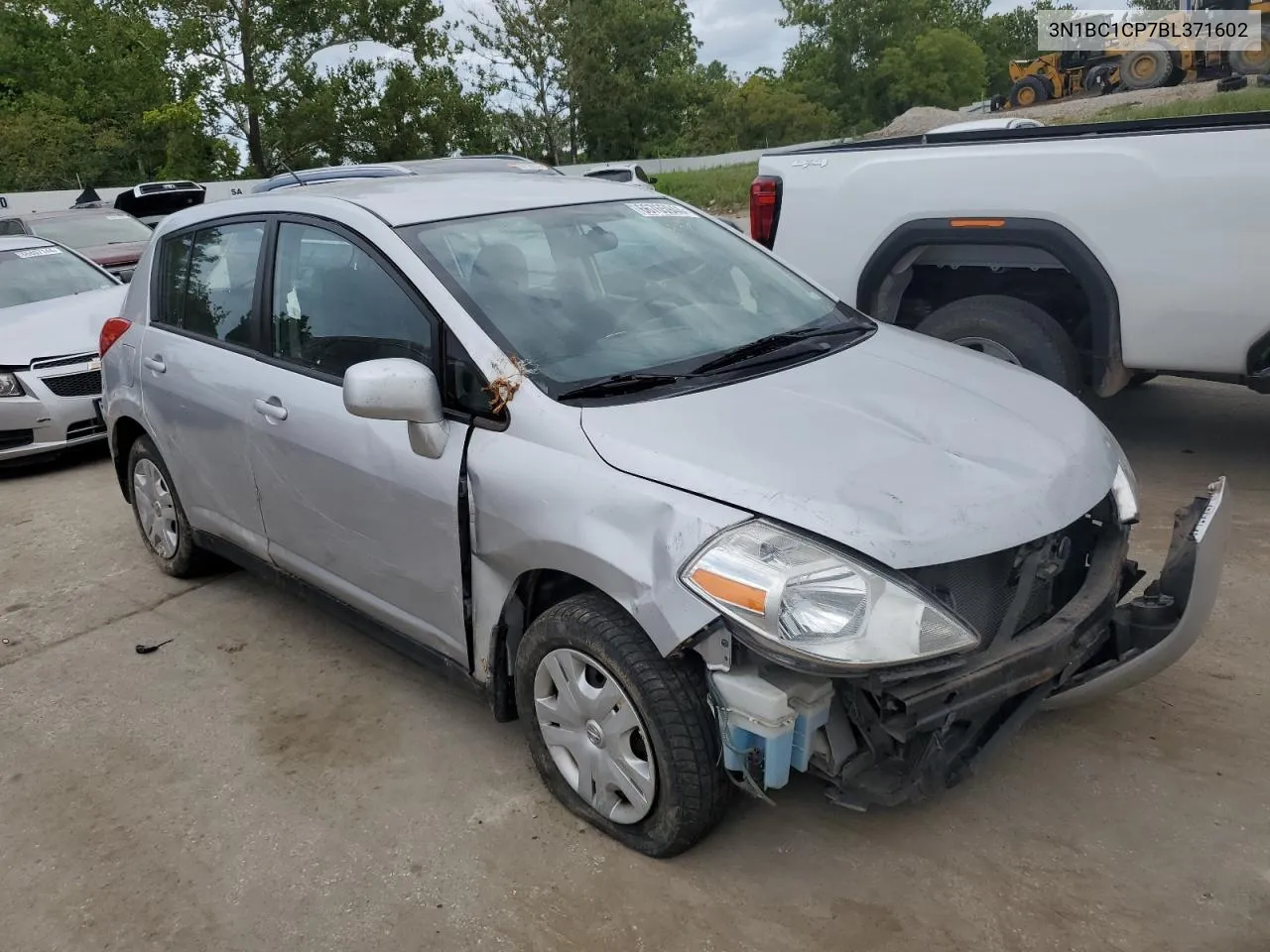 2011 Nissan Versa S VIN: 3N1BC1CP7BL371602 Lot: 66765944