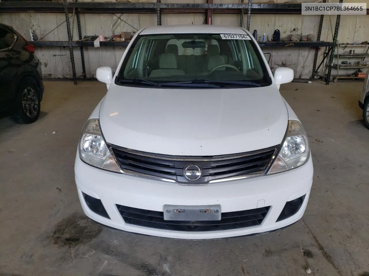 2011 Nissan Versa S VIN: 3N1BC1CP7BL364665 Lot: 67027194