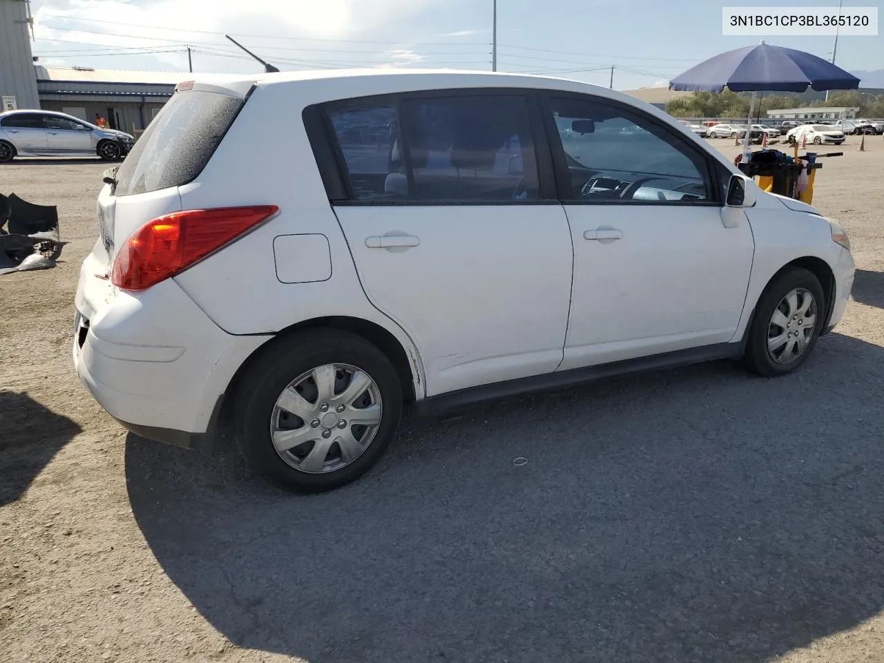 3N1BC1CP3BL365120 2011 Nissan Versa S