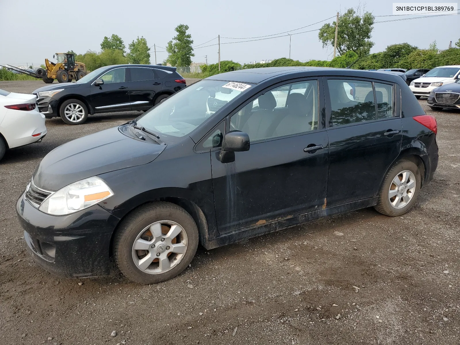 3N1BC1CP1BL389769 2011 Nissan Versa S