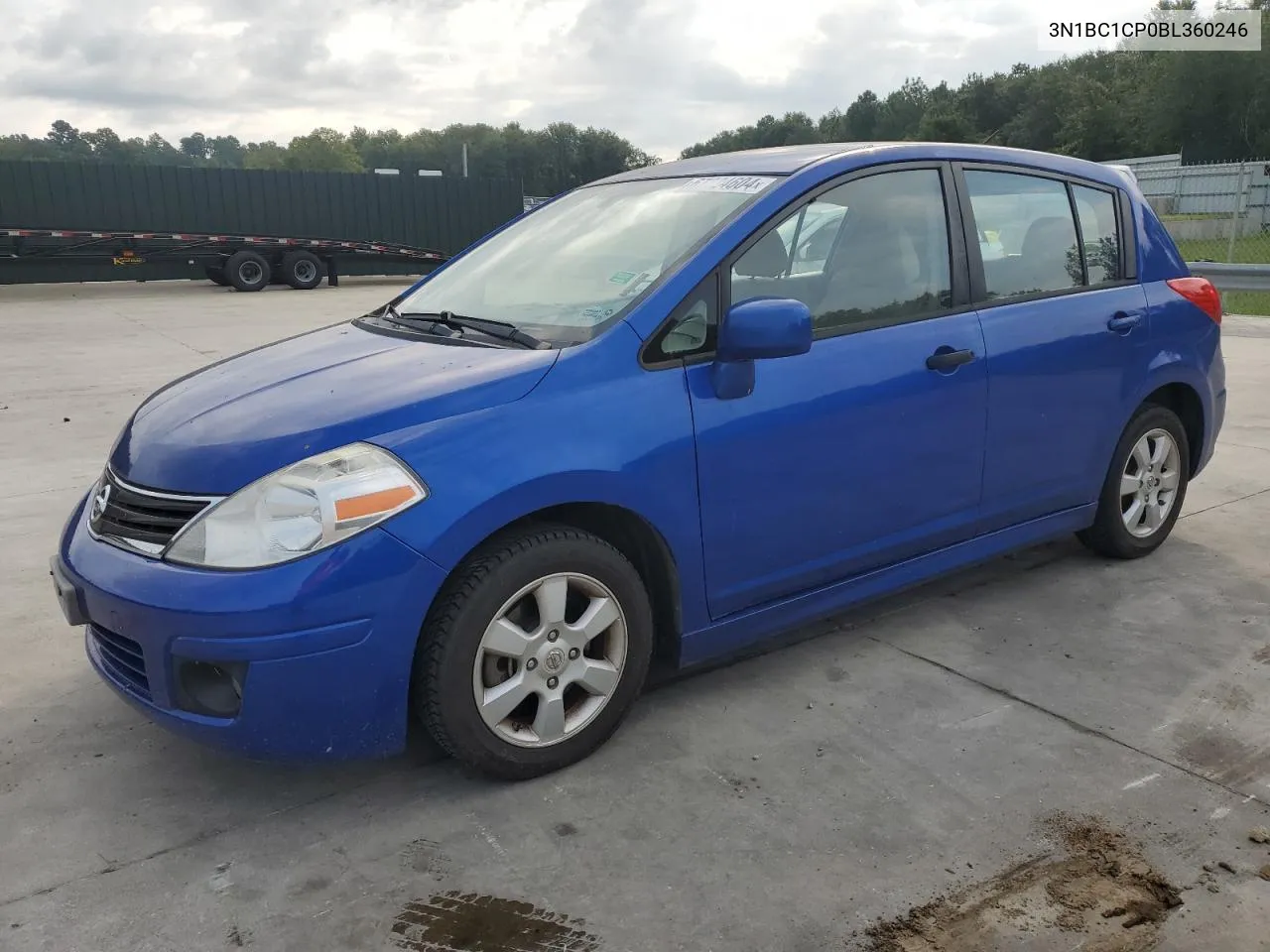 3N1BC1CP0BL360246 2011 Nissan Versa S