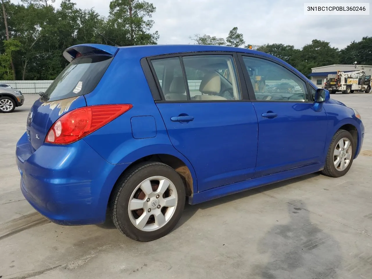 2011 Nissan Versa S VIN: 3N1BC1CP0BL360246 Lot: 67224604