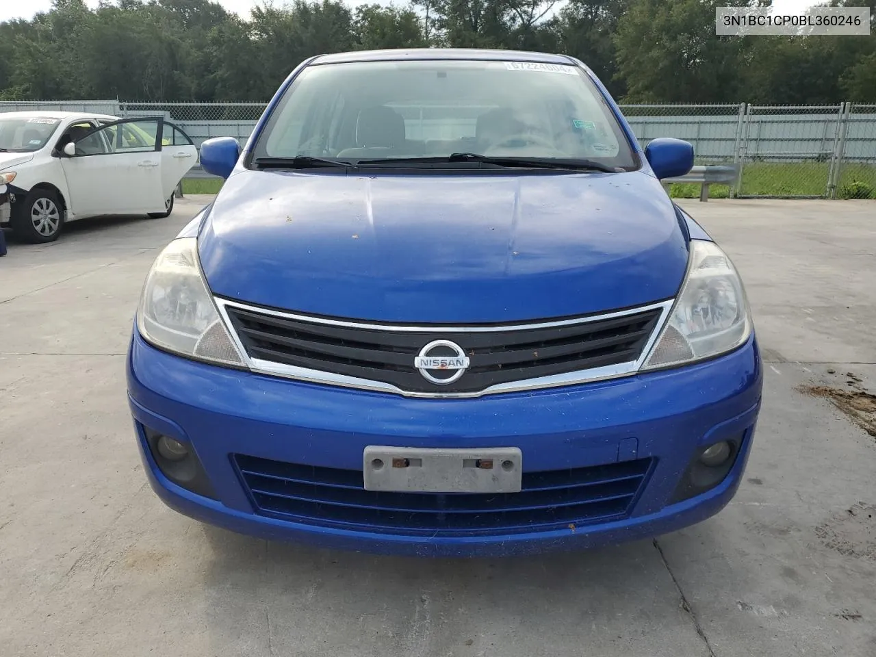 2011 Nissan Versa S VIN: 3N1BC1CP0BL360246 Lot: 67224604