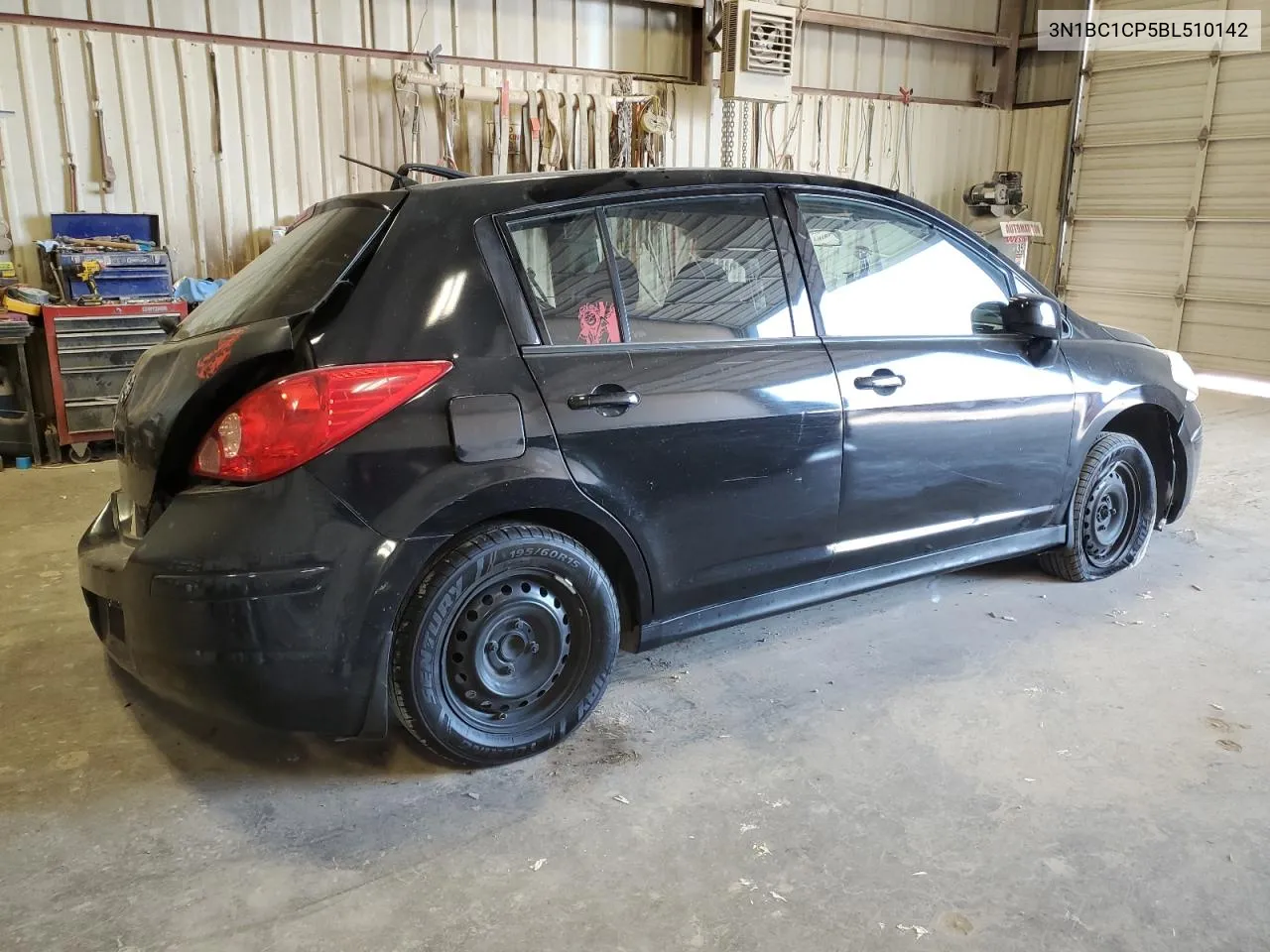 2011 Nissan Versa S VIN: 3N1BC1CP5BL510142 Lot: 67351594